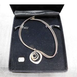 JCM HAMMERED NECKLACE